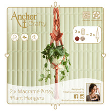 Load image into Gallery viewer, Macrame Kit: Plant Hanger