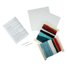 Load image into Gallery viewer, Trimits Counted Cross Stitch Kit: My First: Christmas Dog and Snowman