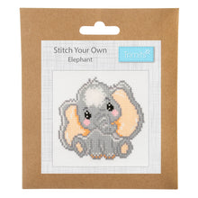 Load image into Gallery viewer, Trimits Cross Stitch Kit: Elephant