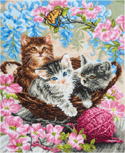 Load image into Gallery viewer, Counted Cross Stitch Kit: Extra Large: Cats