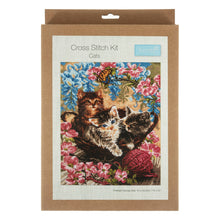 Load image into Gallery viewer, Counted Cross Stitch Kit: Extra Large: Cats