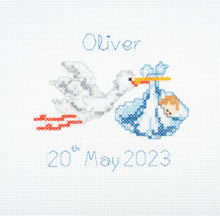 Load image into Gallery viewer, Trimits Counted Cross Stitch Kit: Mini: New Baby