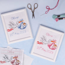 Load image into Gallery viewer, Trimits Counted Cross Stitch Kit: Mini: New Baby