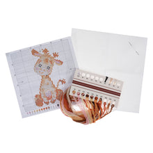 Load image into Gallery viewer, Trimits Counted Cross Stitch Kit: Mini: Giraffe