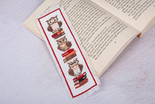 Load image into Gallery viewer, Trimits Counted Cross Stitch Kit: Bookmark: Owls