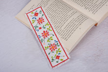 Load image into Gallery viewer, Trimits Counted Cross Stitch Kit: Bookmark: Floral