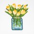 Load image into Gallery viewer, Trimits Cross Stitch Kit: Mini: Tulips