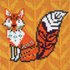 Load image into Gallery viewer, Trimits Cross Stitch Kit: Fox