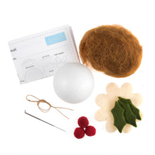 Load image into Gallery viewer, Trimits Needle Felting Kit: Christmas: Xmas Pud