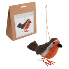 Load image into Gallery viewer, Trimits Needle Felting Kit: Christmas: Robin