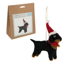 Load image into Gallery viewer, Trimits Needle Felting Kit: Christmas: Festive Dachshund