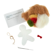 Load image into Gallery viewer, Trimits Needle Felting Kit: Christmas: Gingerbread Man