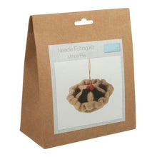 Load image into Gallery viewer, Trimits Needle Felting Kit: Christmas: Mince Pie