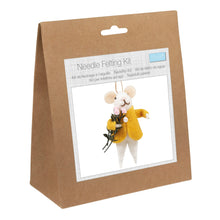 Load image into Gallery viewer, Trimits Needle Felting Kit: Flower Mouse