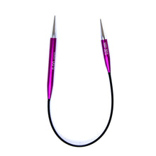 Load image into Gallery viewer, KnitPro Zing 25cm Circular Knitting Needles