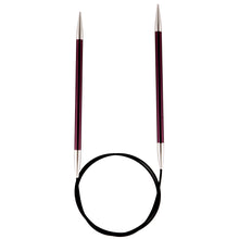 Load image into Gallery viewer, KnitPro Zing 80cm Circular Knitting Needles