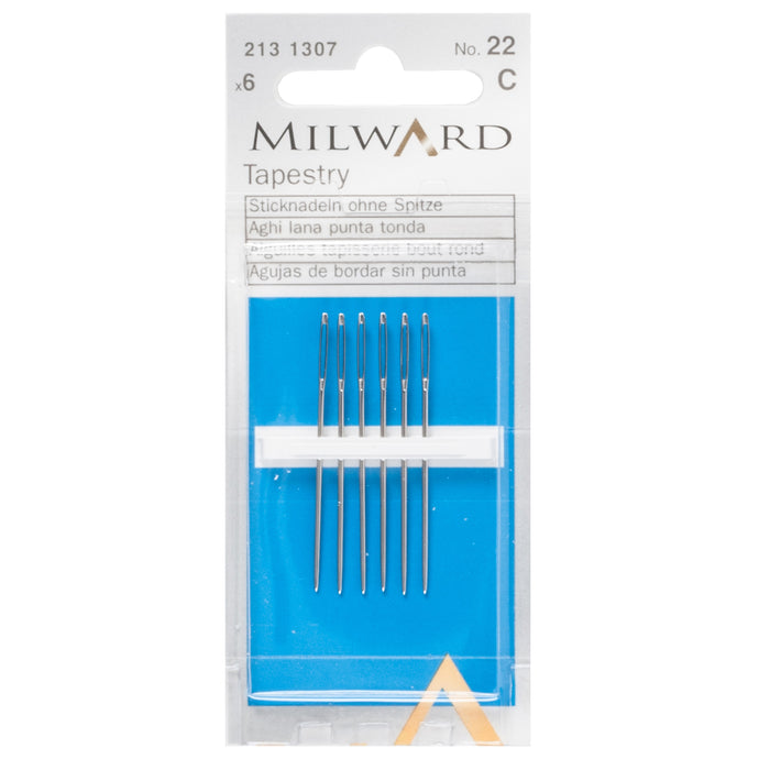 Milward Tapestry Needles No22 6pc