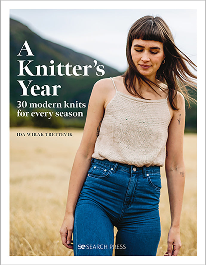 A Knitter's Year by Ida Wirak Trettevik (Damaged)