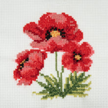 Load image into Gallery viewer, Trimits Cross Stitch Kit: Poppies
