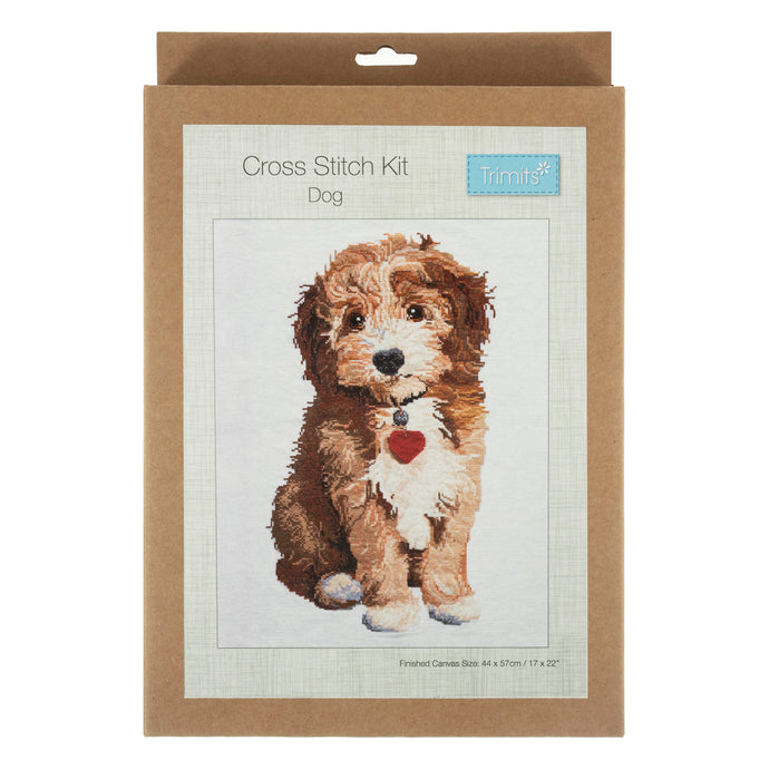 Counted Cross Stitch Kit: Extra Large: Dog