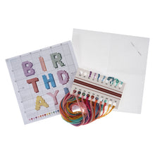 Load image into Gallery viewer, Trimits Counted Cross Stitch Kit: Mini: Birthday
