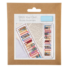 Load image into Gallery viewer, Trimits Counted Cross Stitch Kit: Bookmark: Books
