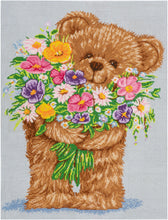 Load image into Gallery viewer, Counted Cross Stitch Kit: Extra Large: Teddy
