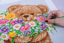 Load image into Gallery viewer, Counted Cross Stitch Kit: Extra Large: Teddy
