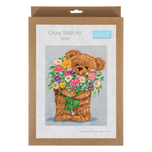 Load image into Gallery viewer, Counted Cross Stitch Kit: Extra Large: Teddy
