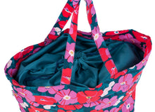 Load image into Gallery viewer, Craft Bag (L): Drawstring: Modern Floral
