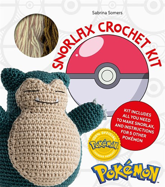 Snorlax Pokémon Crochet Kit