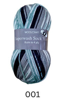 Load image into Gallery viewer, Woolcraft Superwash 4 ply Sock Yarn 100g
