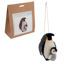 Load image into Gallery viewer, Trimits Needle Felting Kit: Christmas: Penquins
