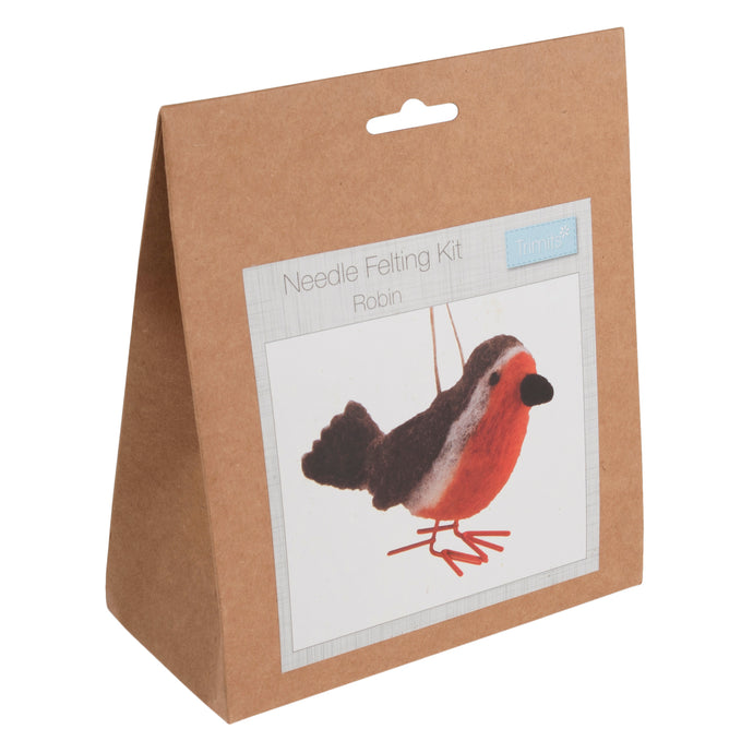 Trimits Needle Felting Kit: Christmas: Robin