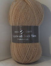 Load image into Gallery viewer, Woolcraft Superwash 4 ply Sock Yarn 100g
