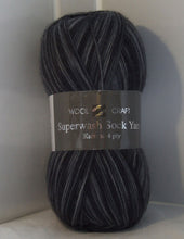 Load image into Gallery viewer, Woolcraft Superwash 4 ply Sock Yarn 100g
