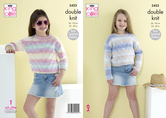 King Cole Pattern 5423 DK Sweaters