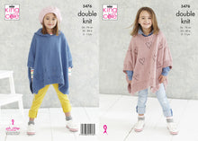 Load image into Gallery viewer, King Cole Pattern 5476 DK Ponchos
