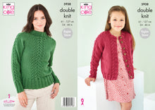 Load image into Gallery viewer, King Cole Pattern 5938 DK Cardigan and Sweater
