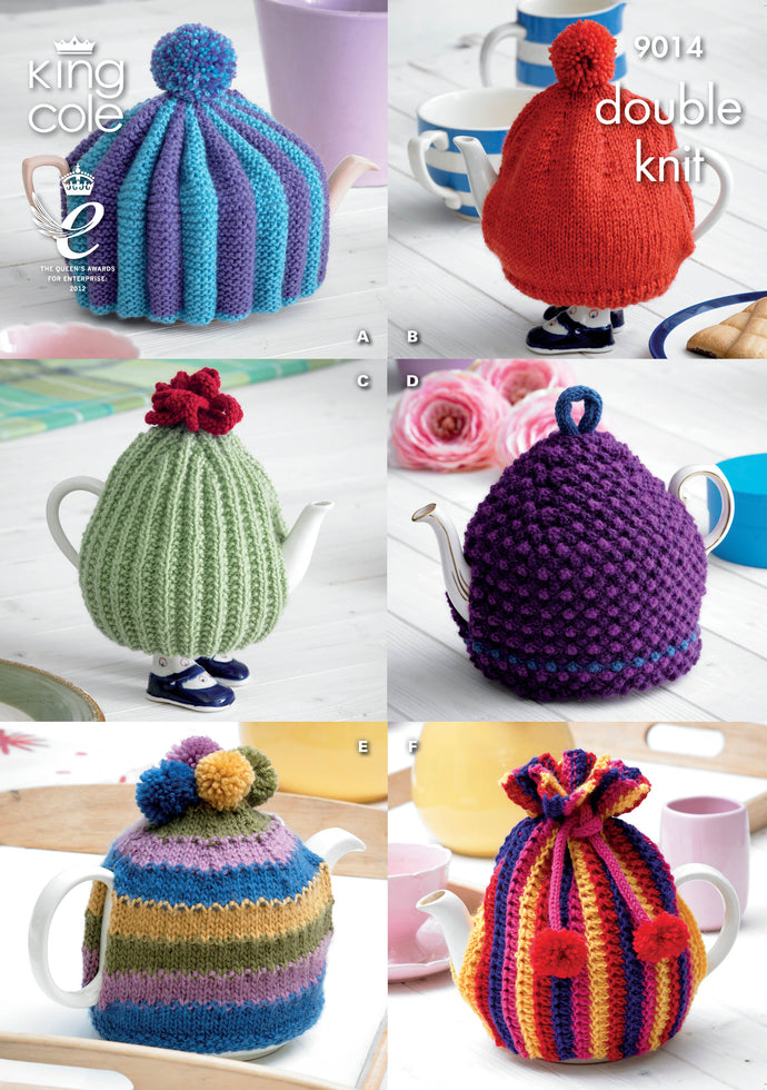 King Cole Pattern 9014 DK Tea Cosies