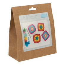 Load image into Gallery viewer, Trimmits My First Crochet Kit: Granny Squares
