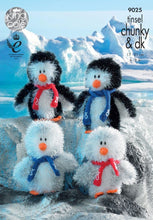 Load image into Gallery viewer, King Cole Pattern 9025 Chunky Penguins
