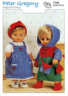 Peter Gregory Pattern 9160 Doll's Outfits