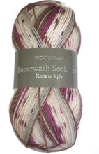 Load image into Gallery viewer, Woolcraft Superwash 4 ply Sock Yarn 100g
