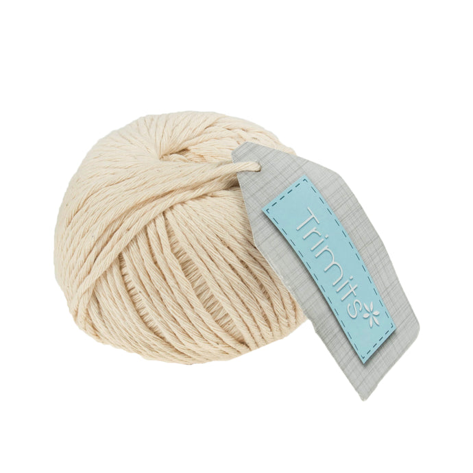 Trimmits Cotton Macrame Cord: 50m x 2mm