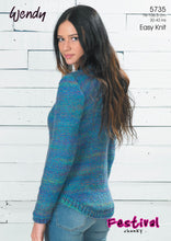 Load image into Gallery viewer, Wendy Pattern 5735 Chunky Sweater and Vest
