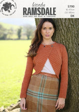 Load image into Gallery viewer, Wendy Pattern 5790 DK Bolero Jacket
